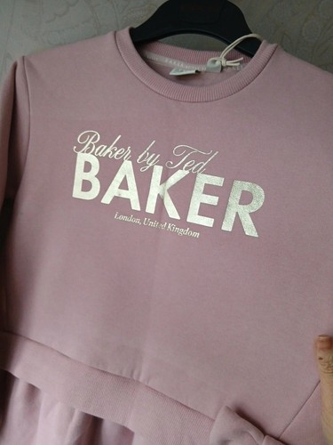 Ted baker girls pink logo - baker,